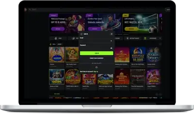 SpinGreen Casino register